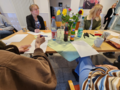 Die Vorstellungsrunde vor der Vergissmeinnicht-Pflanzaktion